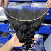 13x4 HD/ Transparent Frontal Loose Wave